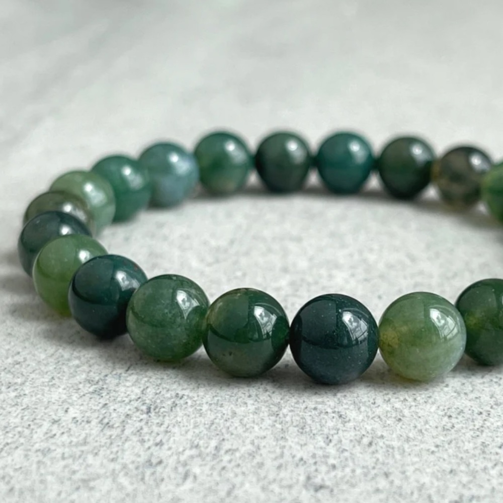 Moss Agate Bracelet